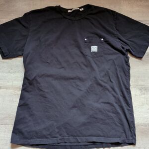 Iron and Resin Black Pocket T-Shirt XXL Freedom Riders Tee